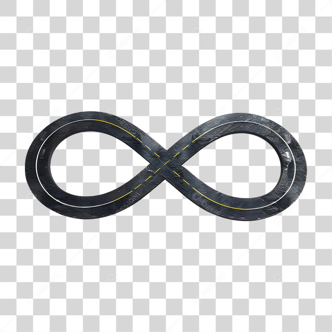 Símbolo do Infinito PNG Transparente