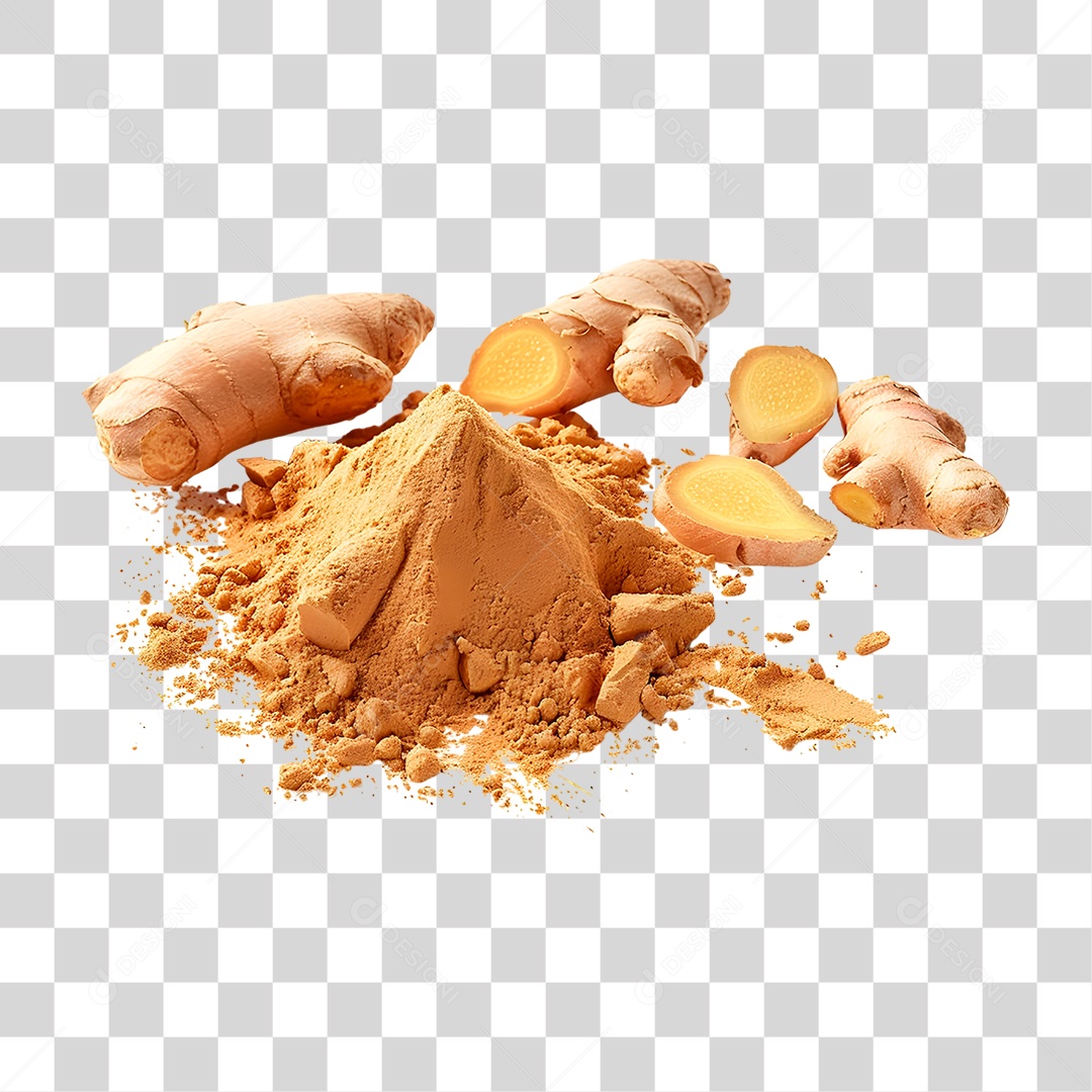 Gengibre PNG Transparente