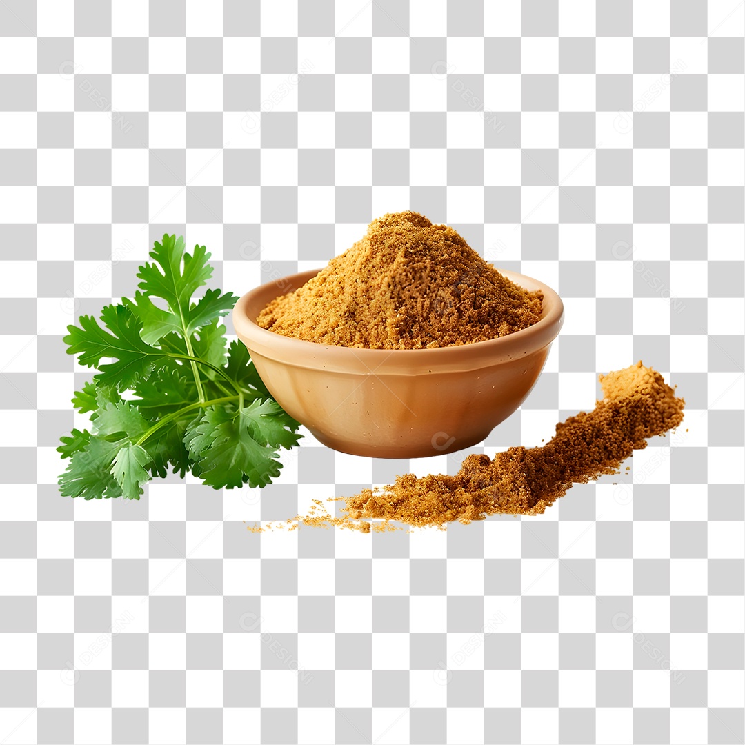 Tigela de Temperos PNG Transparente