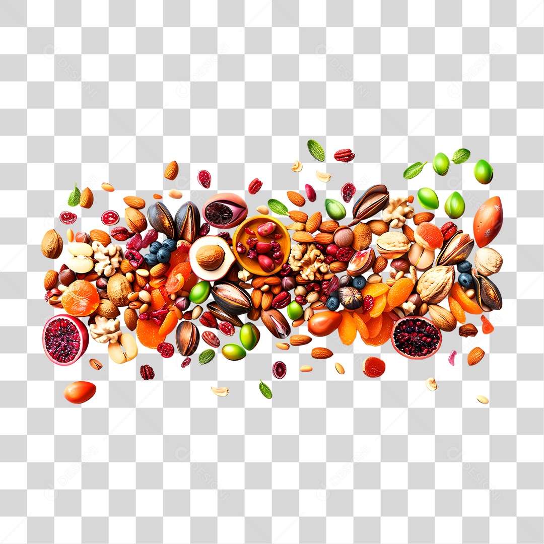 Frutos Secos PNG Transparente
