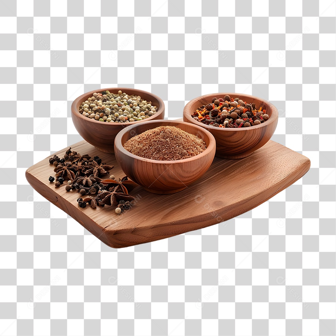 Tigela Temperos PNG Transparente