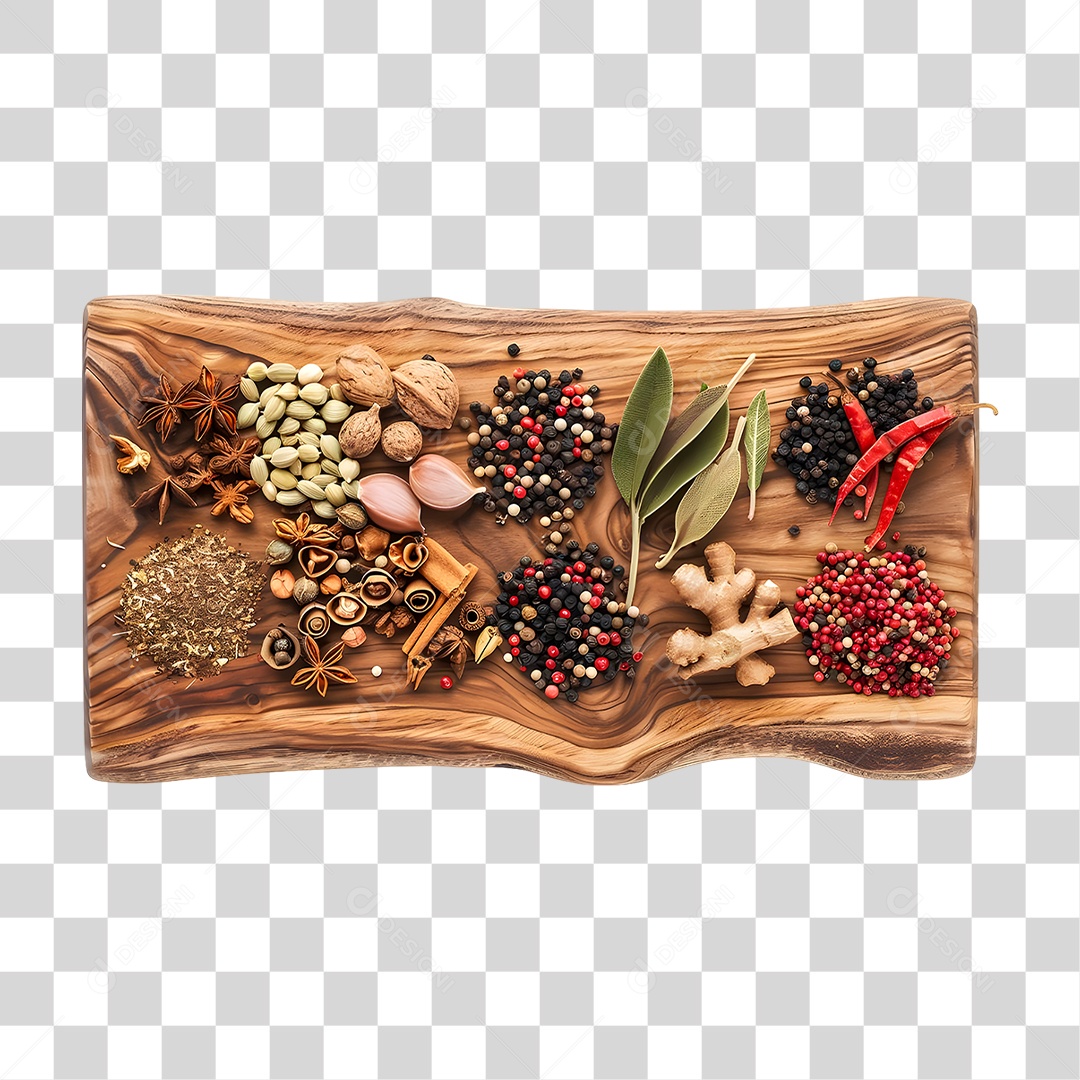 Bandeja Temperos PNG Transparente
