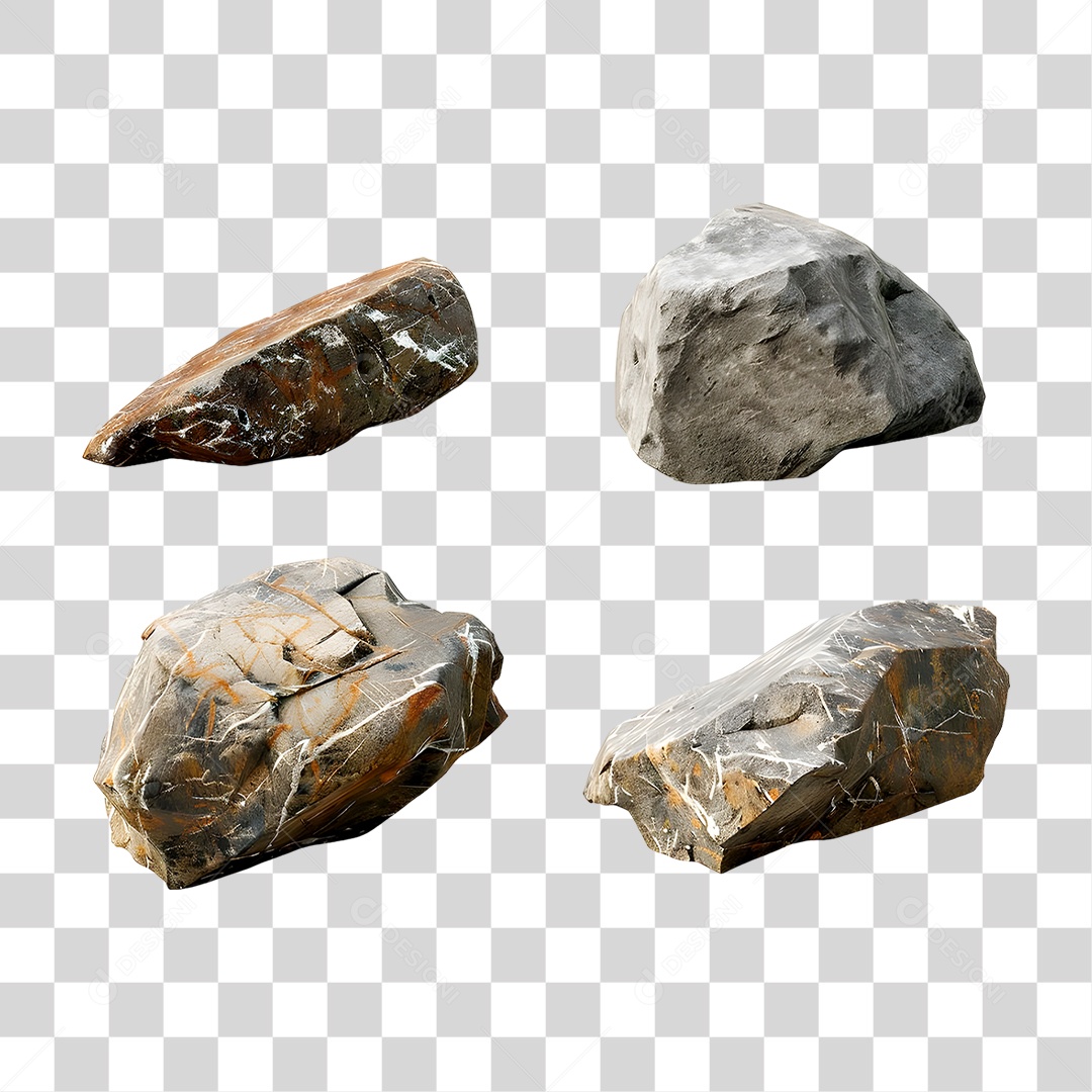 Rocha PNG Transparente