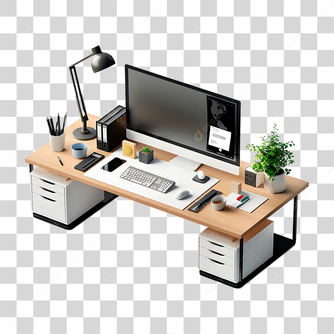 Mesa de Trabalho PNG Transparente