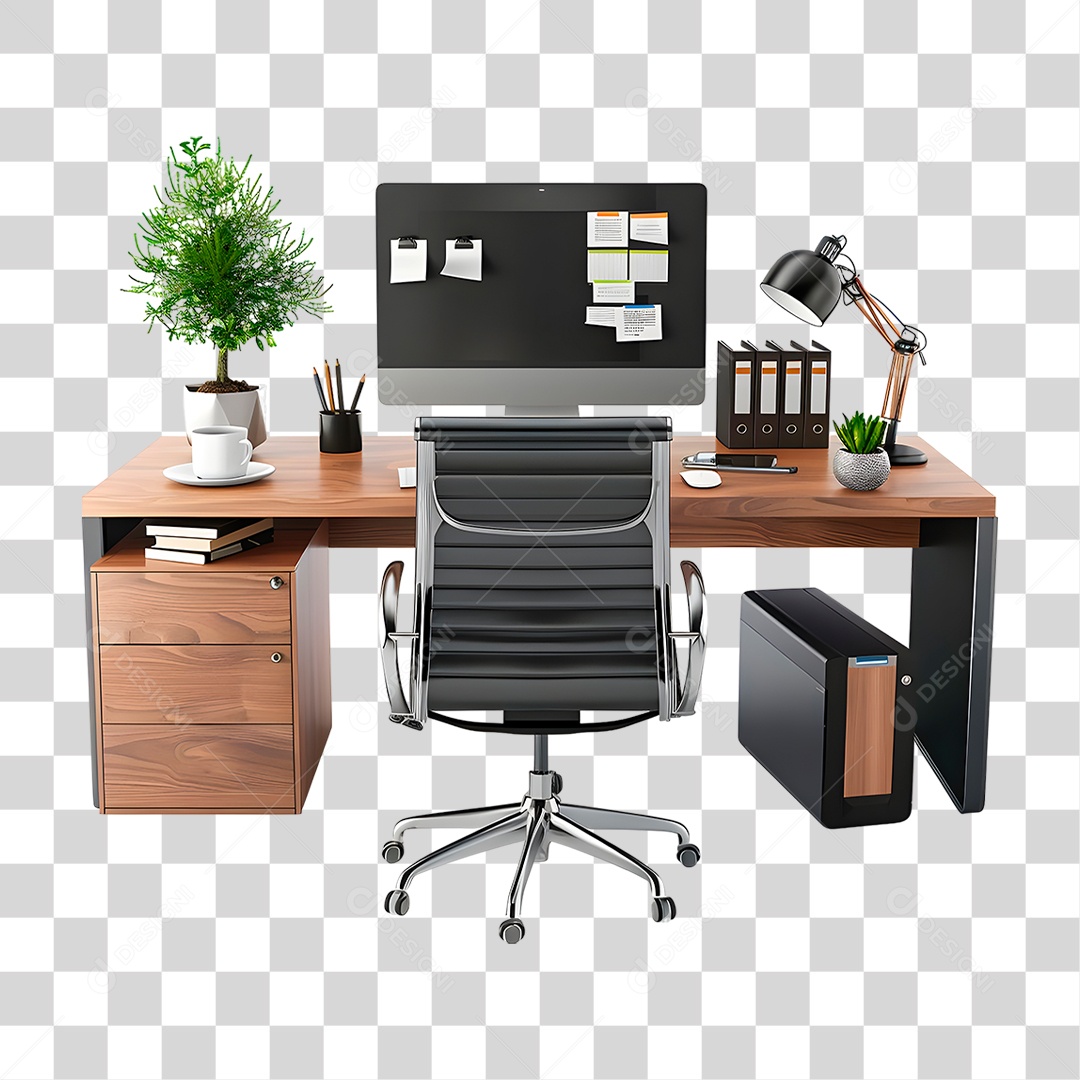 Mesa de Trabalho PNG Transparente