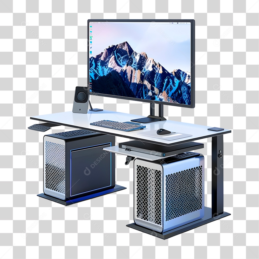 Mesa de Trabalho PNG Transparente