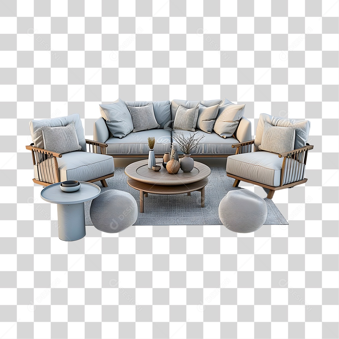 Sala de Estar PNG Transparente