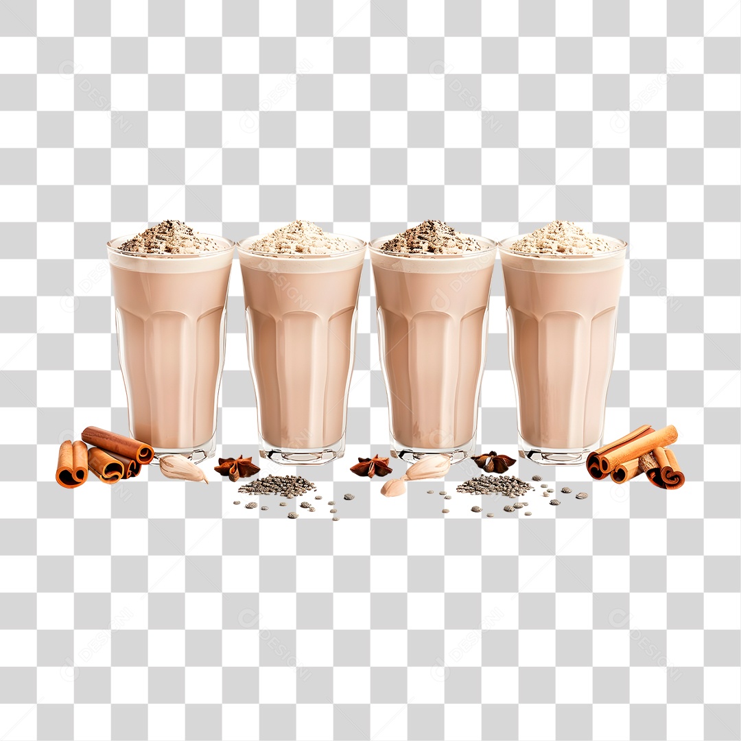 Milk-shake Chocolate PNG Transparente