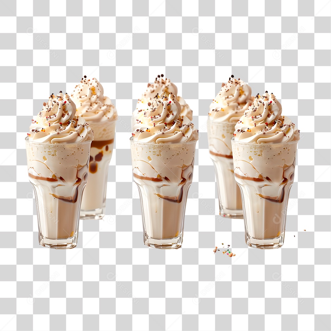 Milk-shake PNG Transparente
