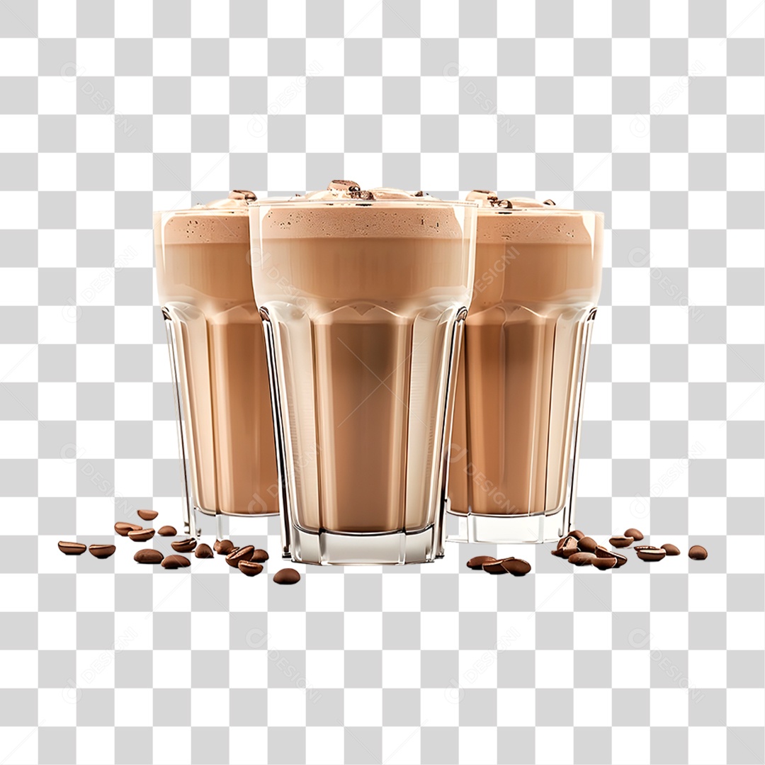 Milk-shake de Ovomaltine PNG Transparente