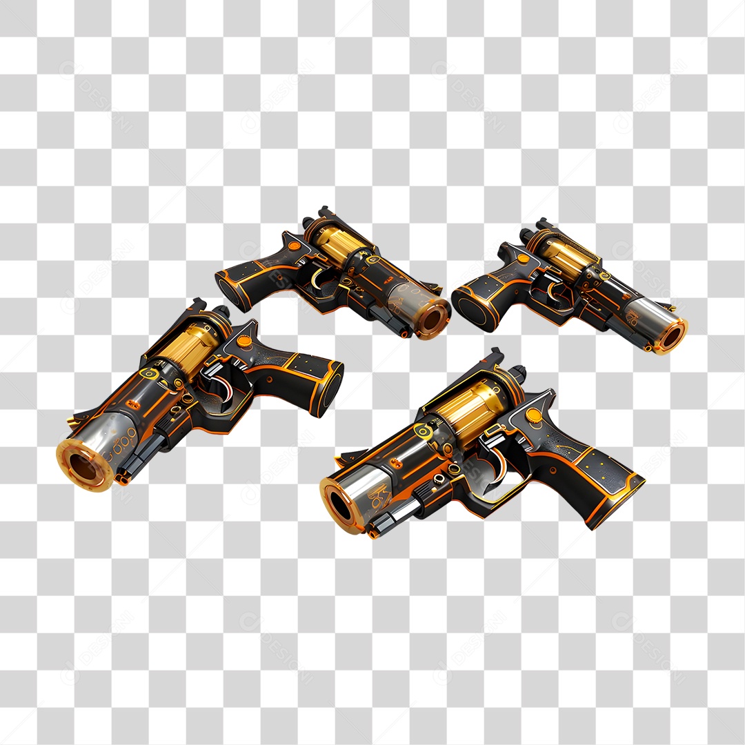 Arma Brinquedo PNG Transparente