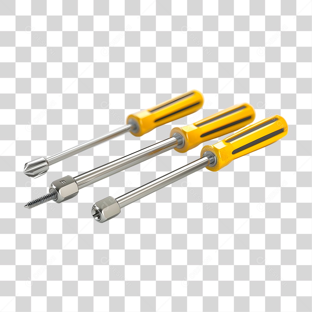 Chave de Fenda PNG Transparente