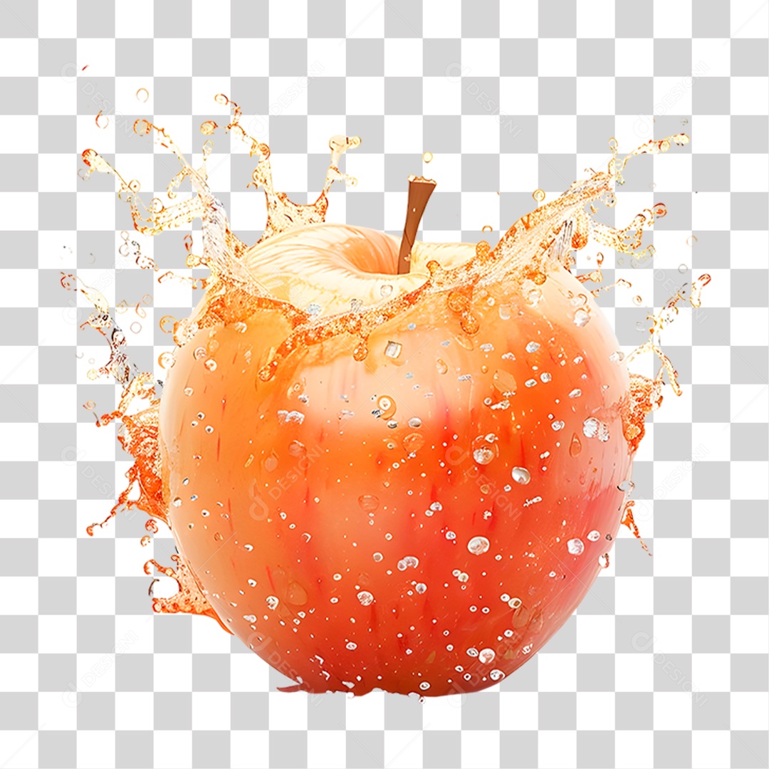 Fruta Maçã PNG Transparente