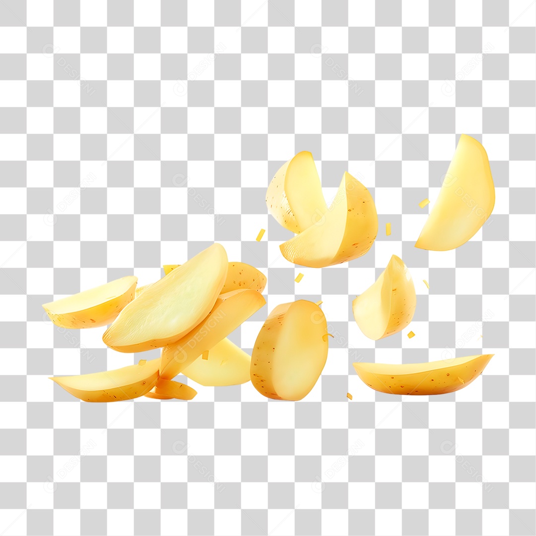 Potato Frita PNG Transparent