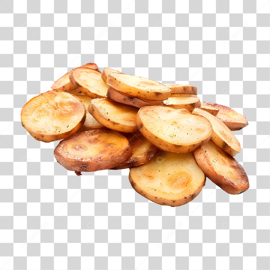 Batata Frita PNG Transparente
