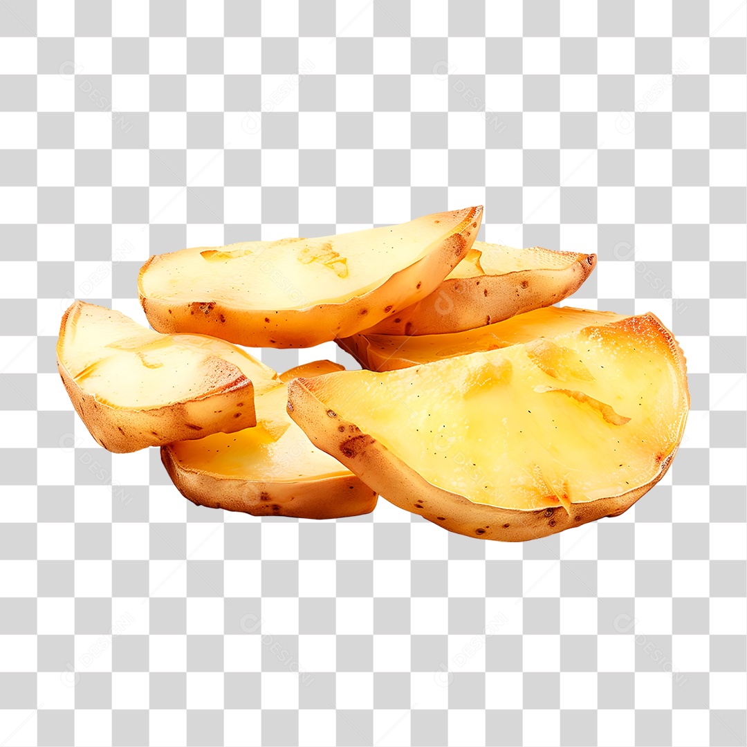 Batata Frita PNG Transparente