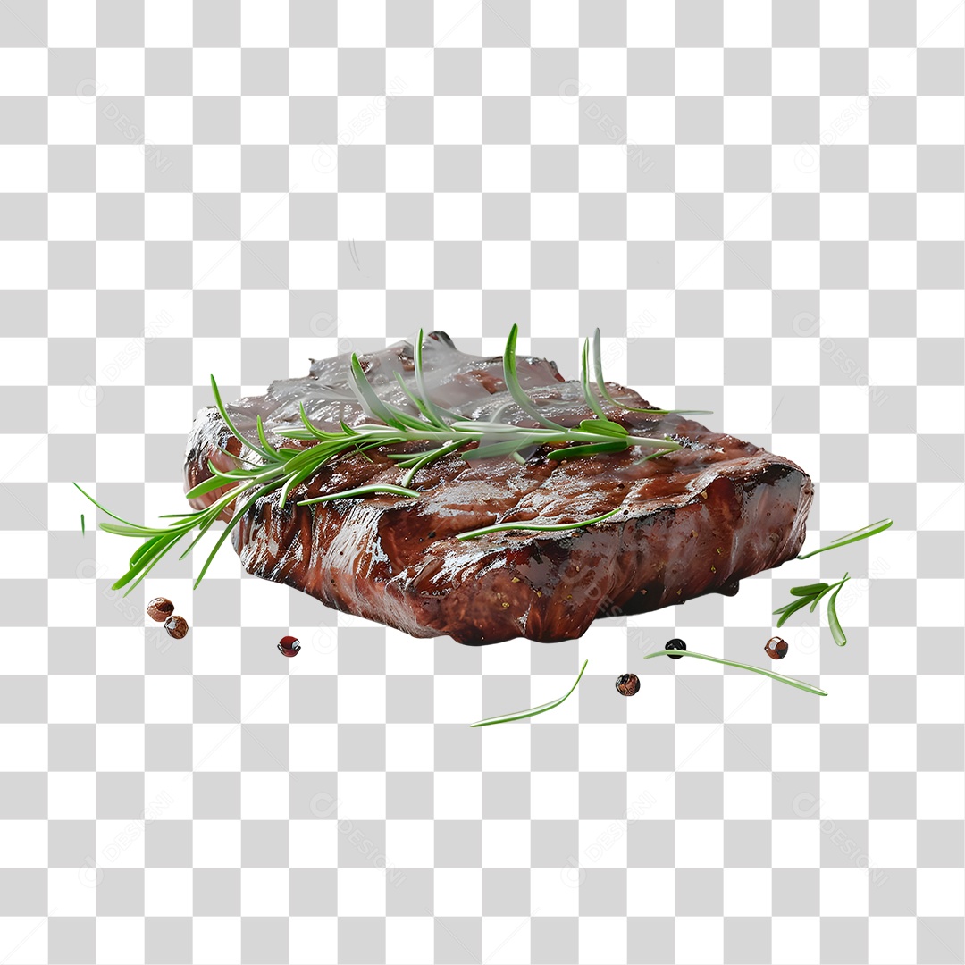 Pedaço de Bife PNG Transparente