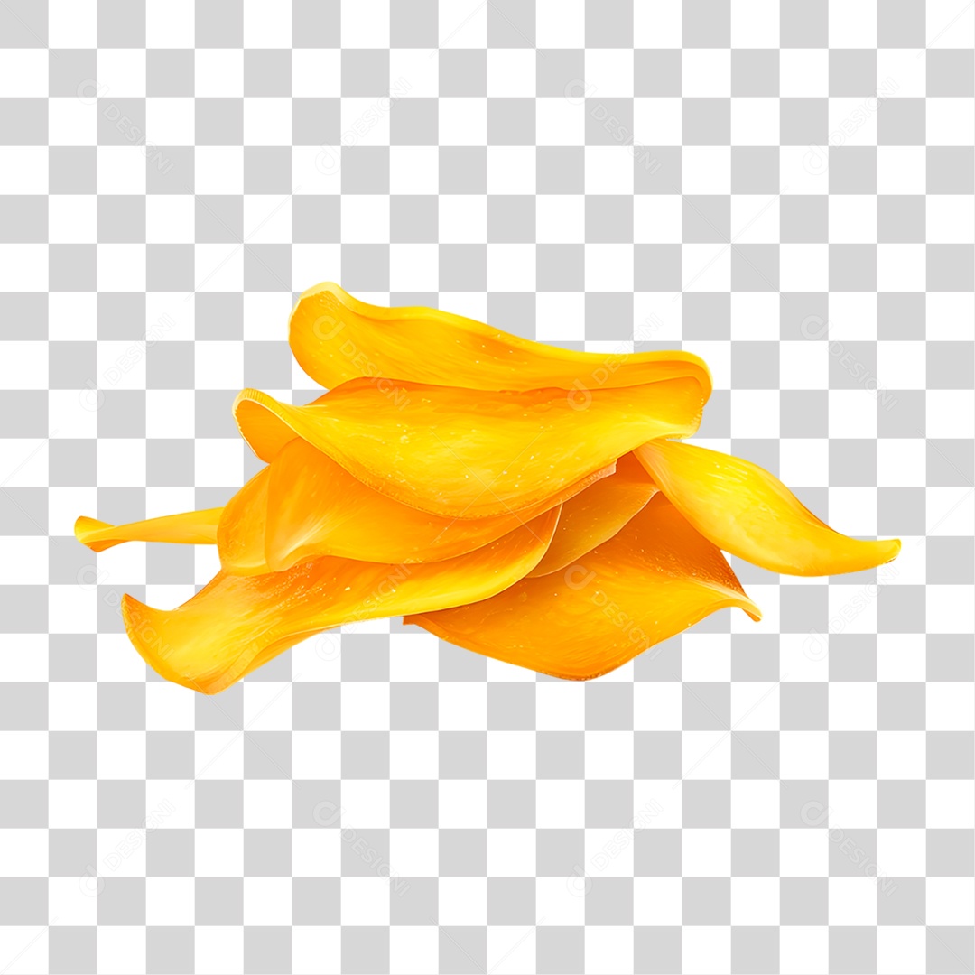 Batata Chips PNG Transparente