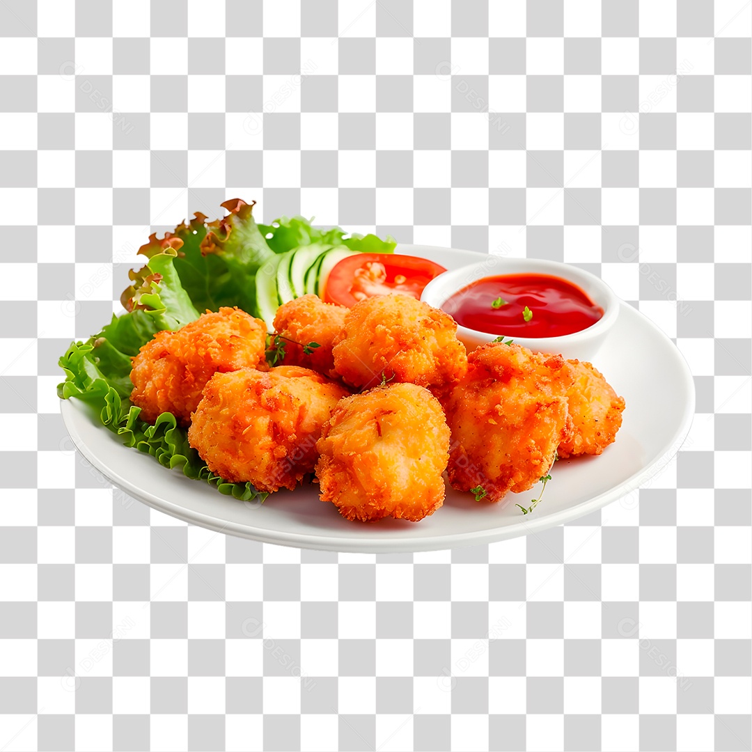 Frango Empanado PNG Transparente