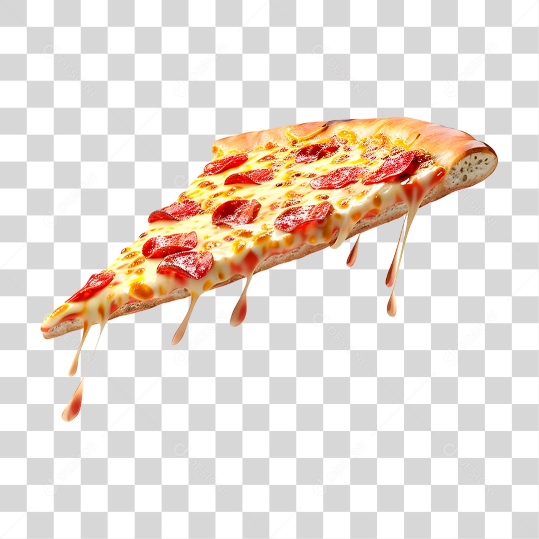 Fatia de Pizza PNG Transparente