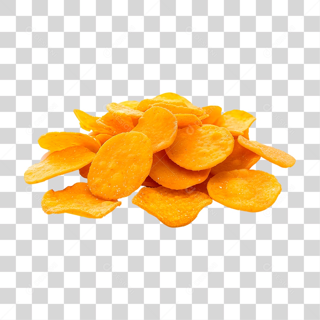 Batata Chips PNG Transparente
