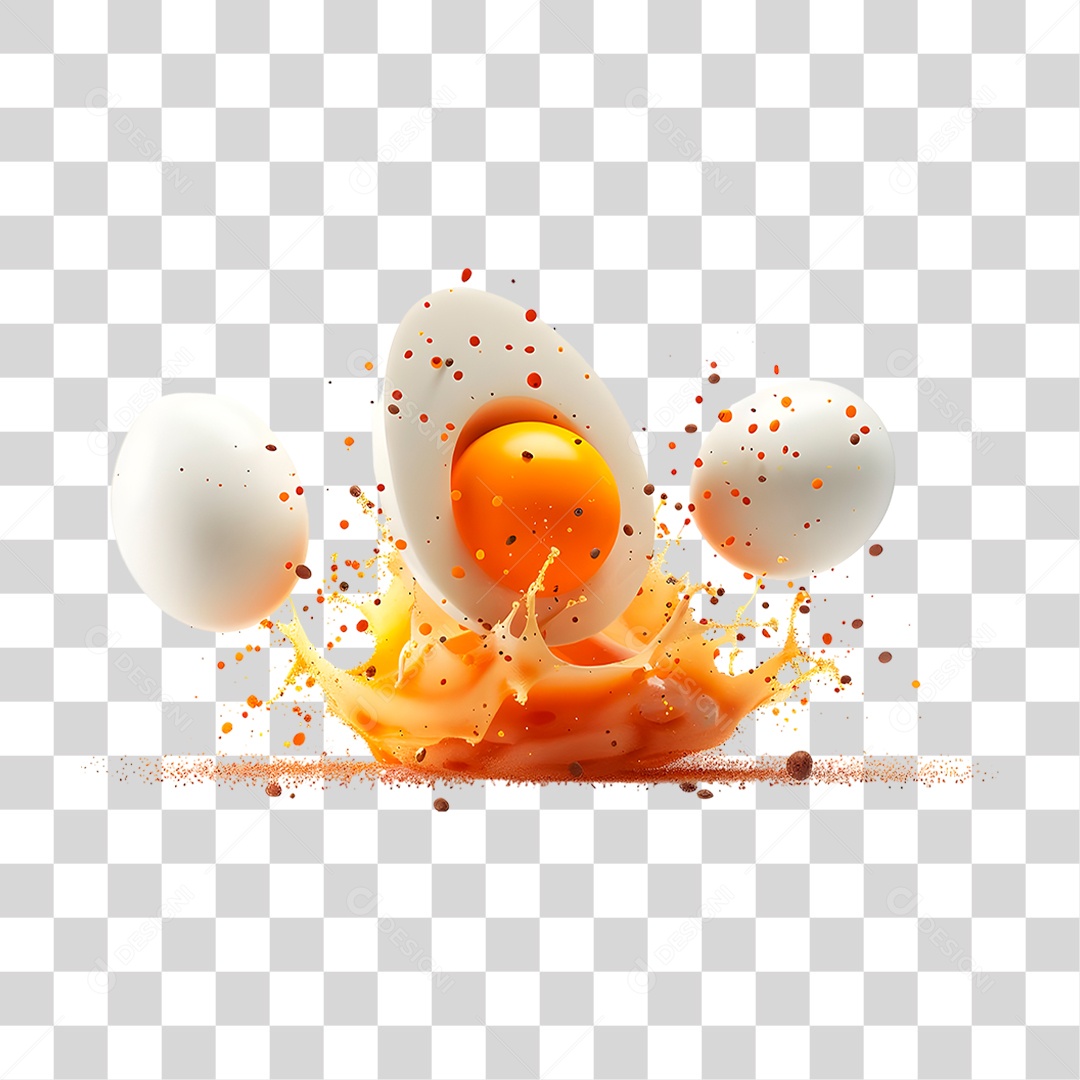 Ovos Cozido PNG Transparente