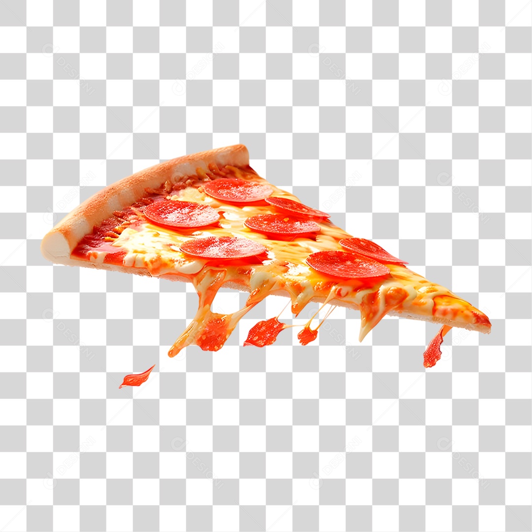 Fatia de Pizza PNG Transparente