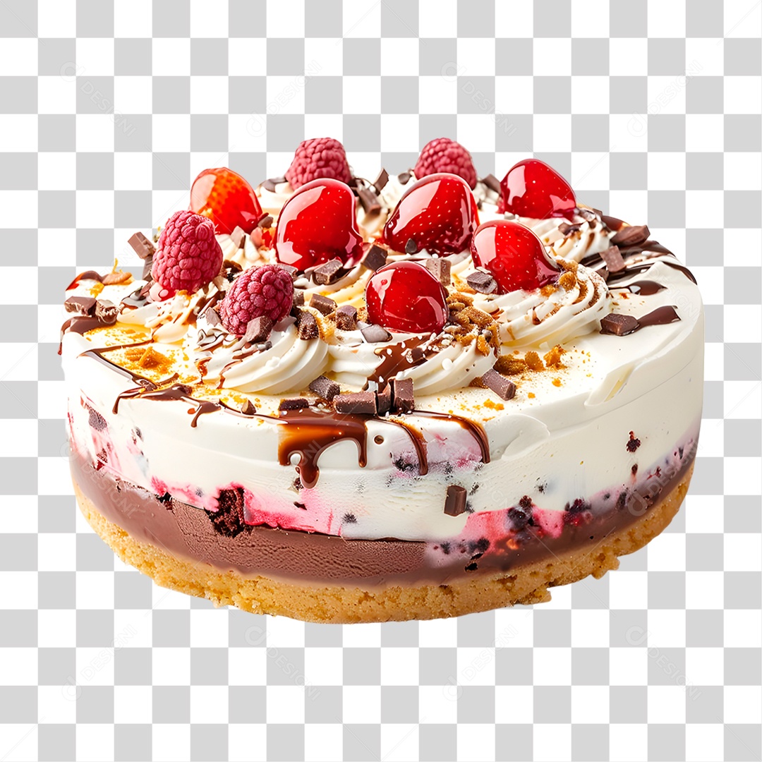 Bolo Sobremesa PNG Transparente