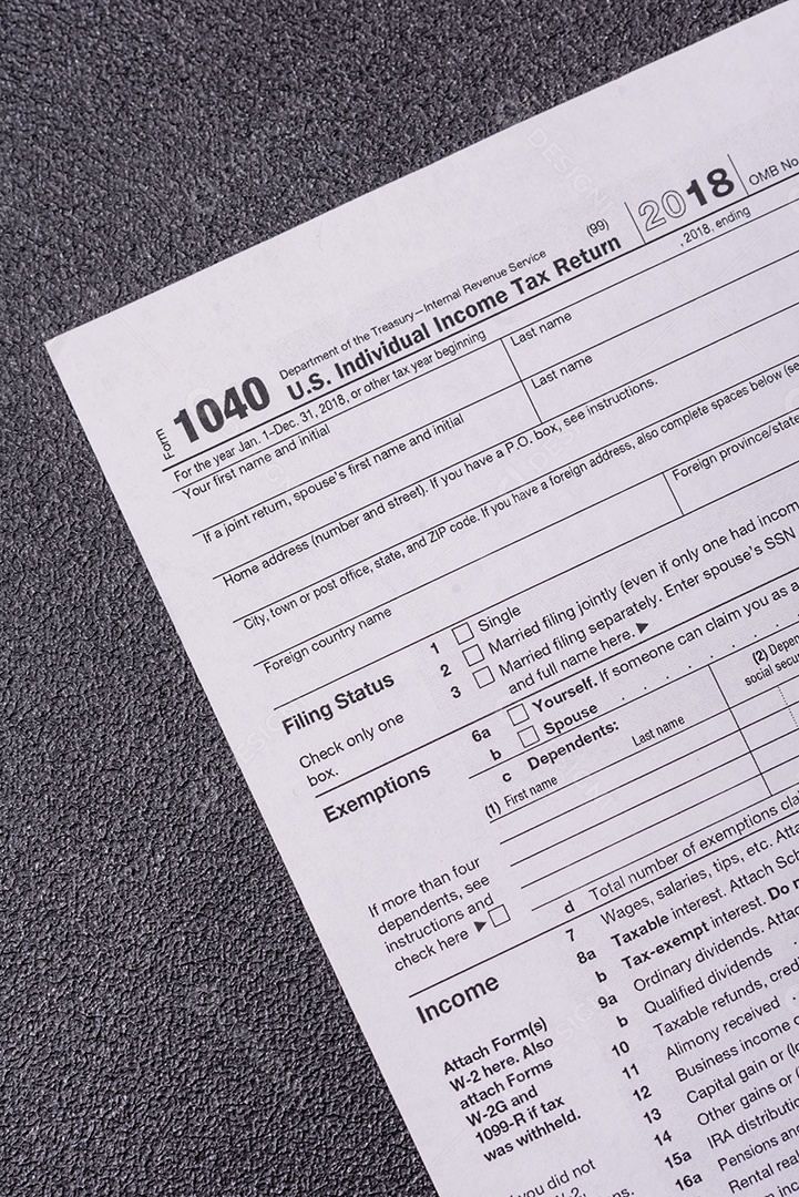 Preencha o formulário fiscal dos EUA 1040 para verificação e reembolso. Relatórios fiscais de cidadãos dos EUA