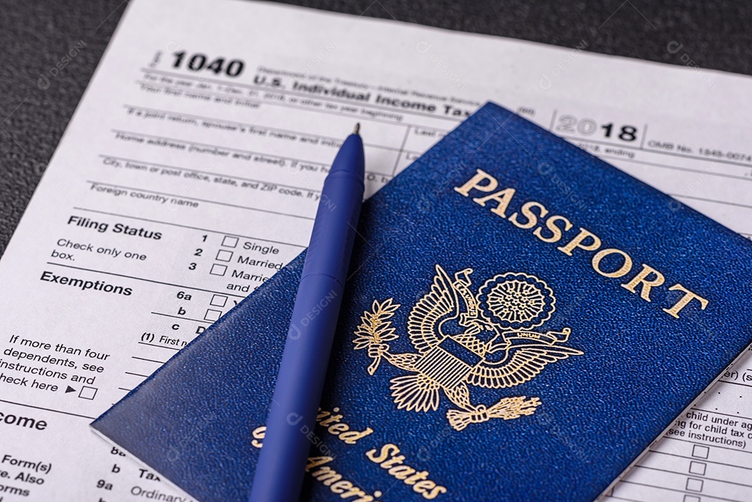 Preencha o formulário fiscal dos EUA 1040 para verificação e reembolso. Relatórios fiscais de cidadãos dos EUA