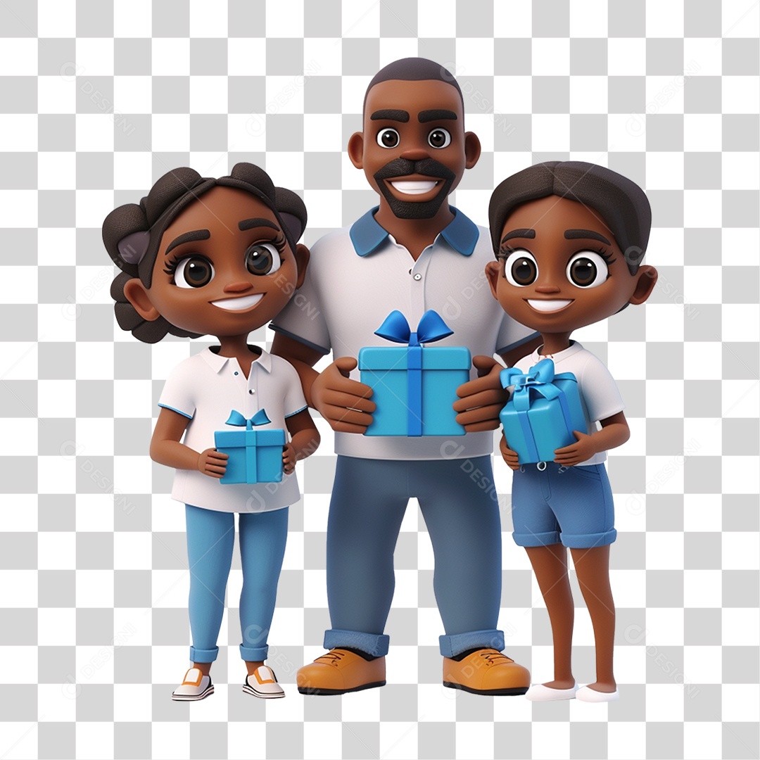 Pais e Filhos PNG Transparente