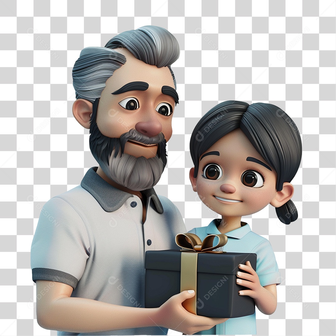 Pais e Filhos PNG Transparente