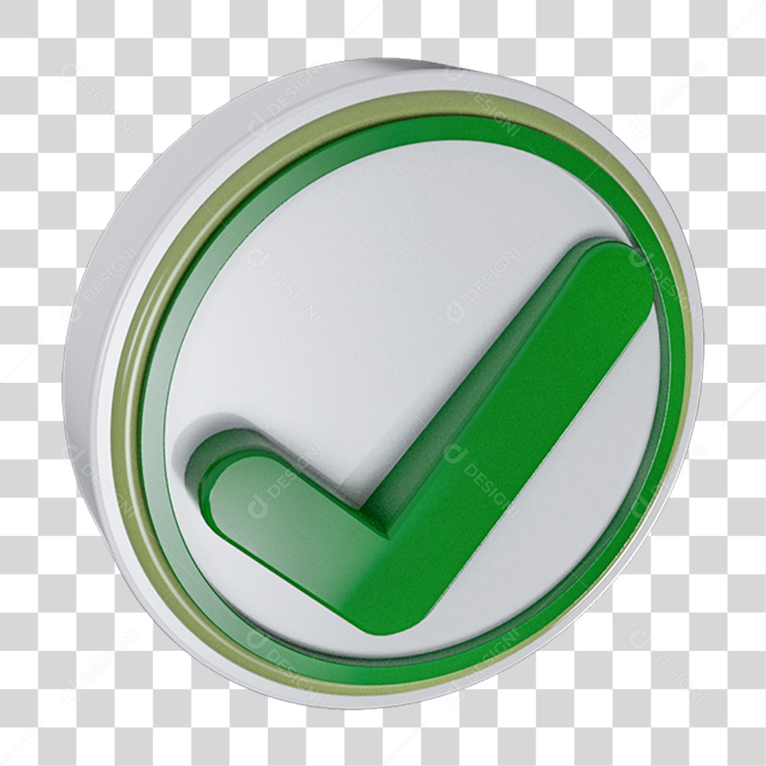 Transparent PNG Verification 3D Icon