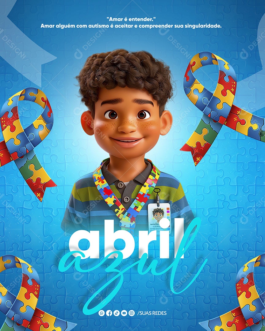 Azul da Diversidade Celebrando a Neurodiversidade no Abril Azul