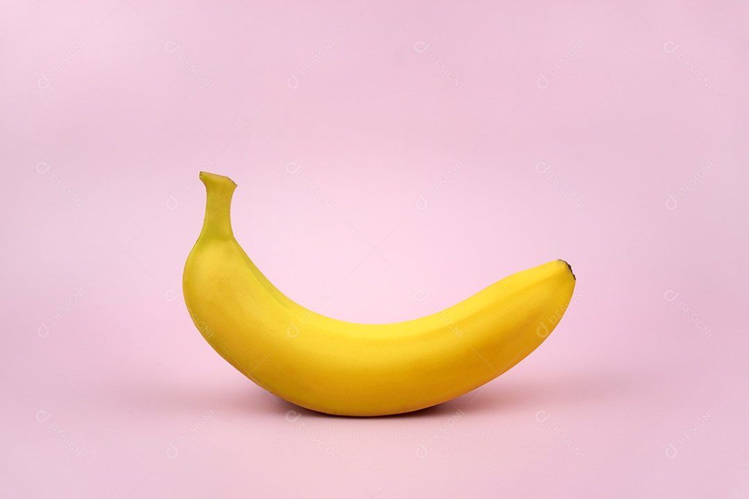 Banana de casca amarela