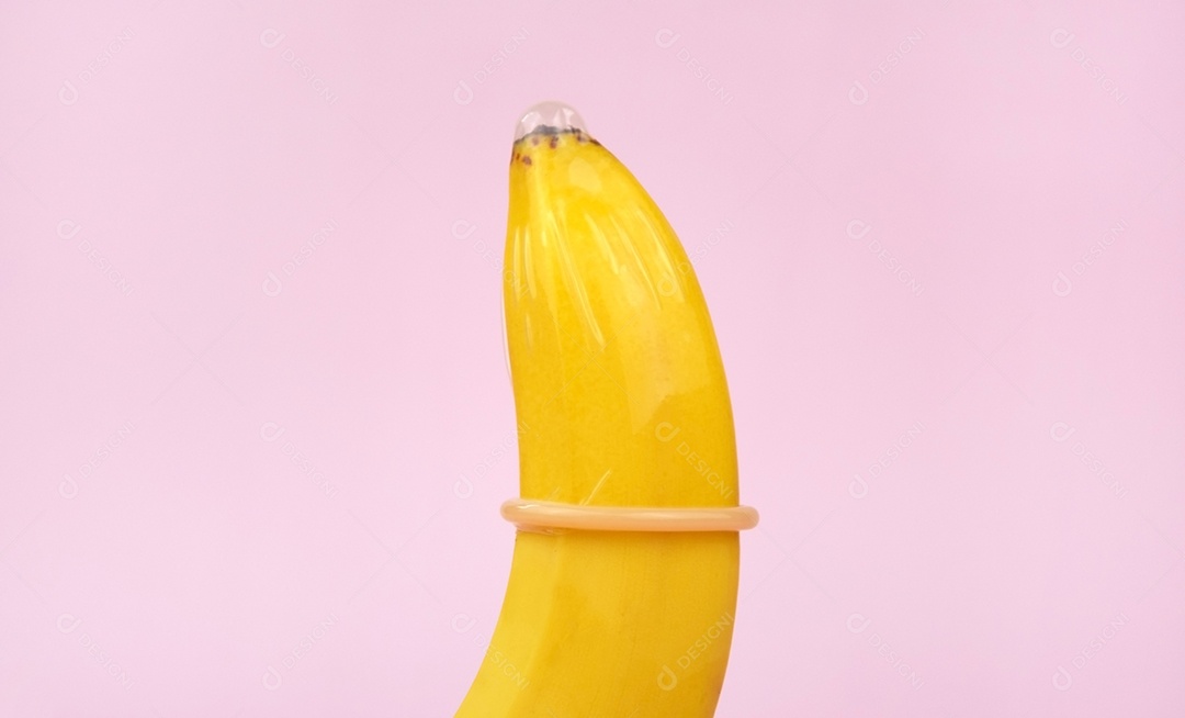 Banana com preservativo