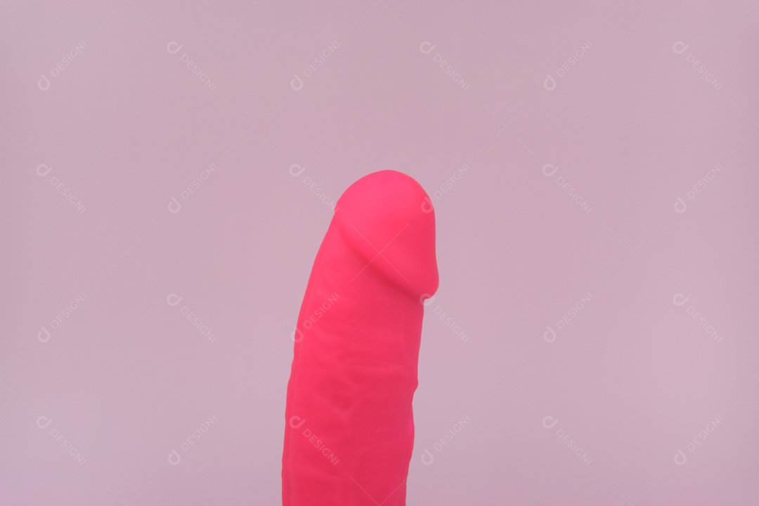 Vibrador de borracha rosa