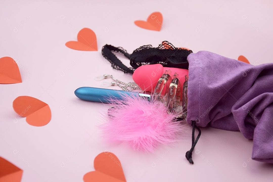 Saco com fantasias sexuais