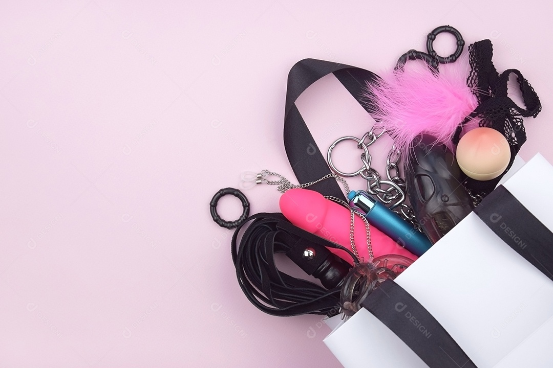 Saco com fantasias sexuais