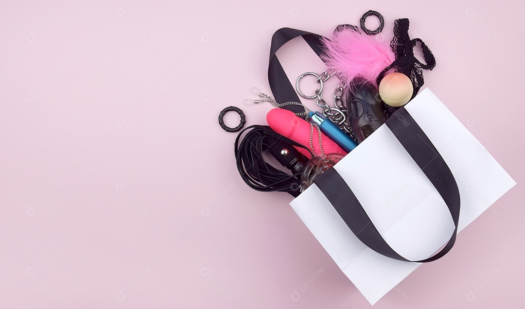 Saco com fantasias sexuais