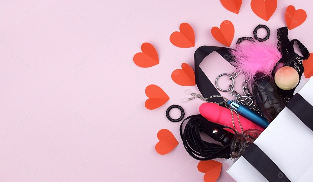 Saco com fantasias sexuais