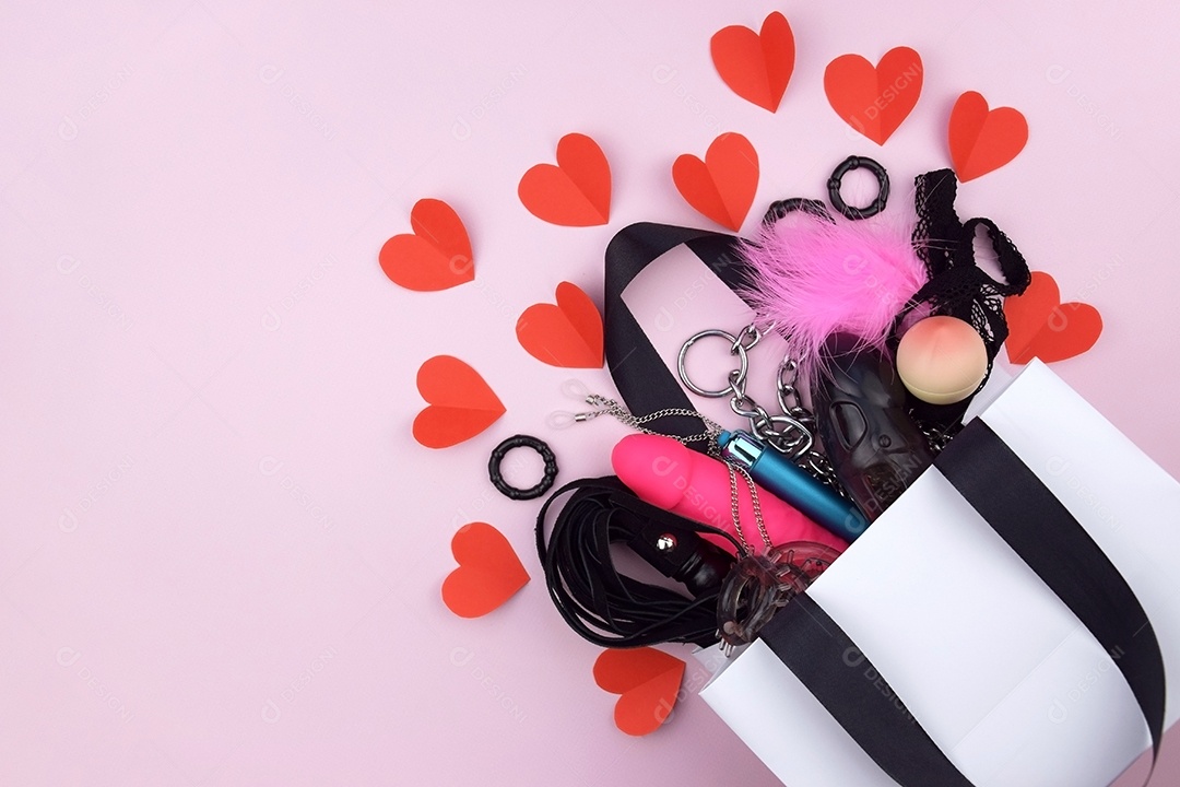 Saco com fantasias sexuais