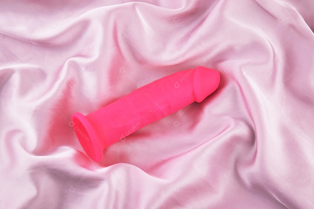 Vibrador rosa e azul