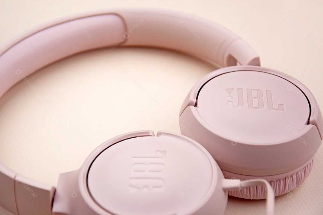 Detalhes de fone de ouvidos