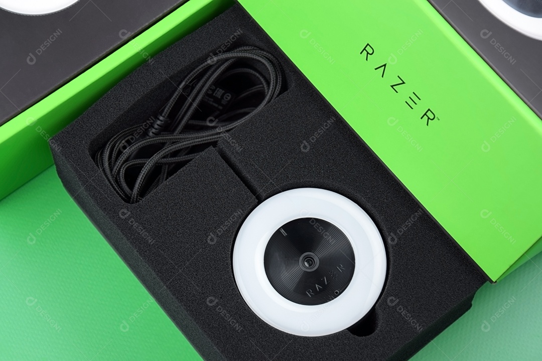 Caixa de camera webcam