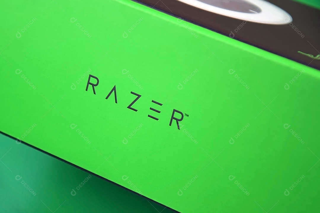 Caixa verde da Razer