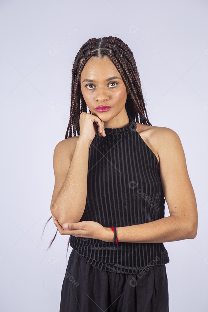 Mulher morena modelo