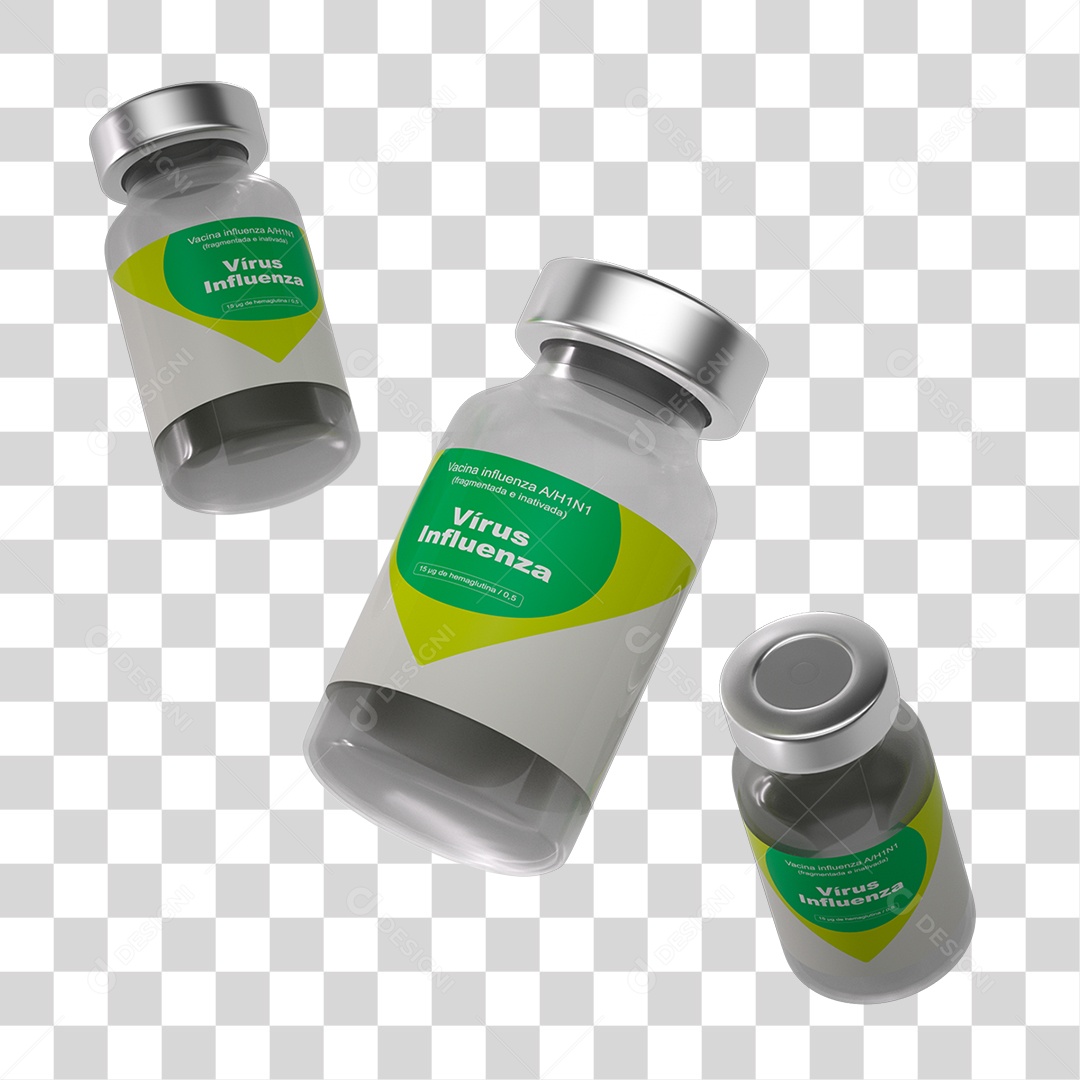 Ampolas Vacina PNG Transparente
