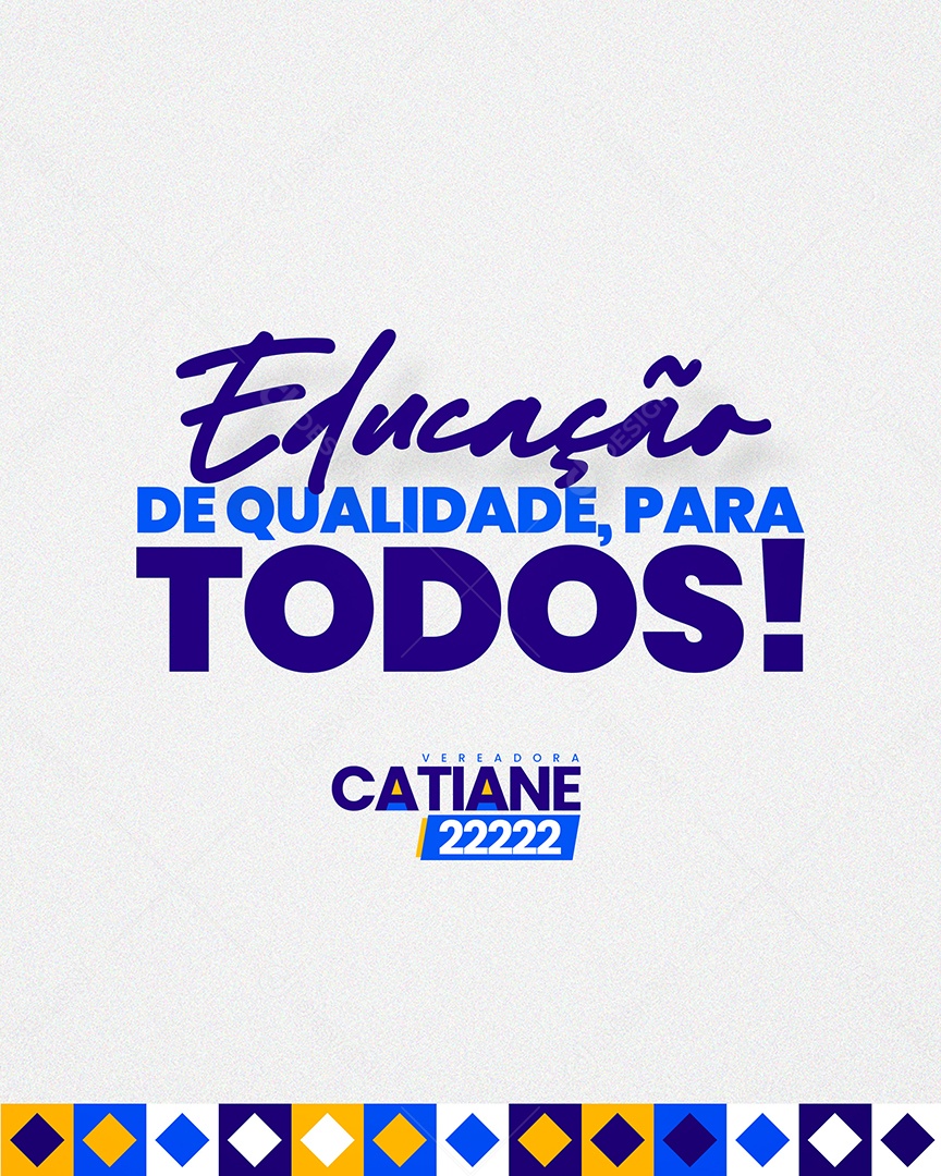 Campanha Eleitoral Política Eleição Prefeito Vereador Governador Deputado Social Media PSD Editável