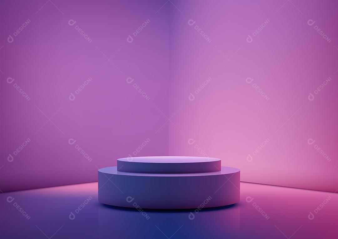 Modelo de Pódio Vetor EPS Editável